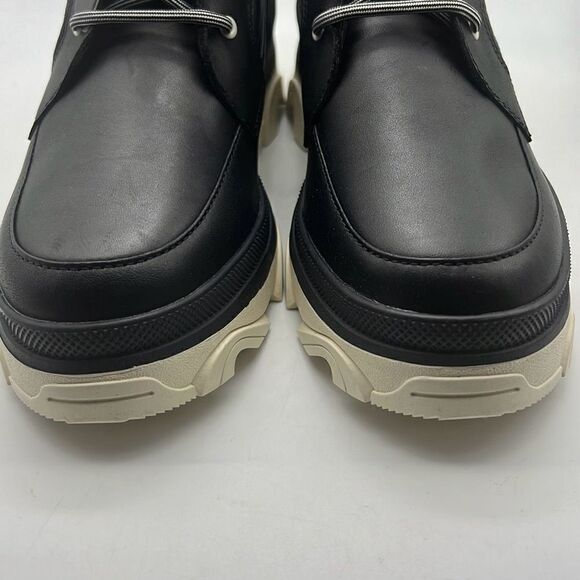 Sorel Brex Lace-Up Waterproof Bootie Heel Cozy Lace BLK Boots Women Size 9 NWB - Picture 6 of 12